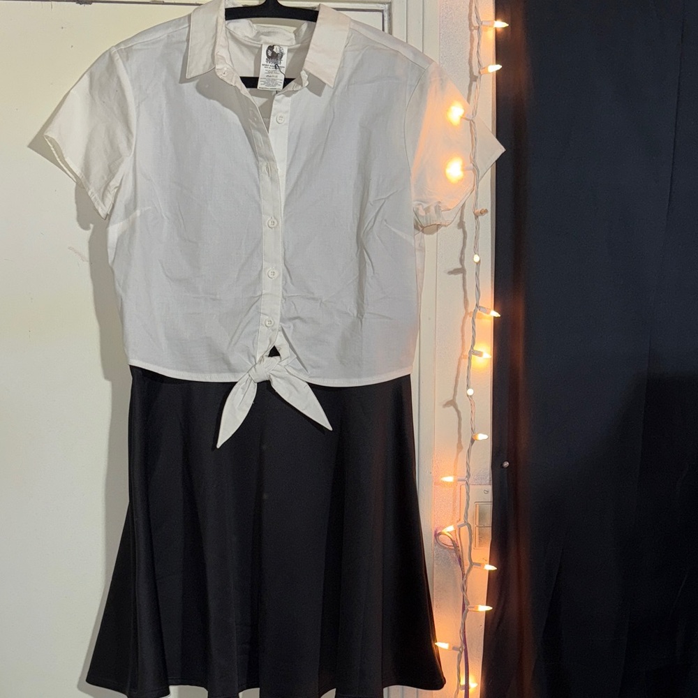 Spirit Black and White Mini Dress